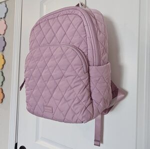 Vera Bradlry Quilted Pink Backpack